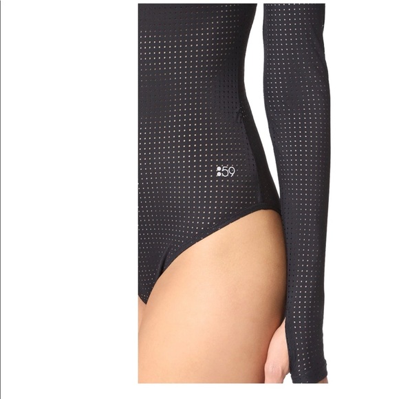 Splits59 Extension Bodysuit in Black. - Picture 5 of 10